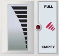Gauge Tank Watchman Sonic Oil Tank Dip Level Gauge Tank Watchman Sonic Oil Tank Dip Level