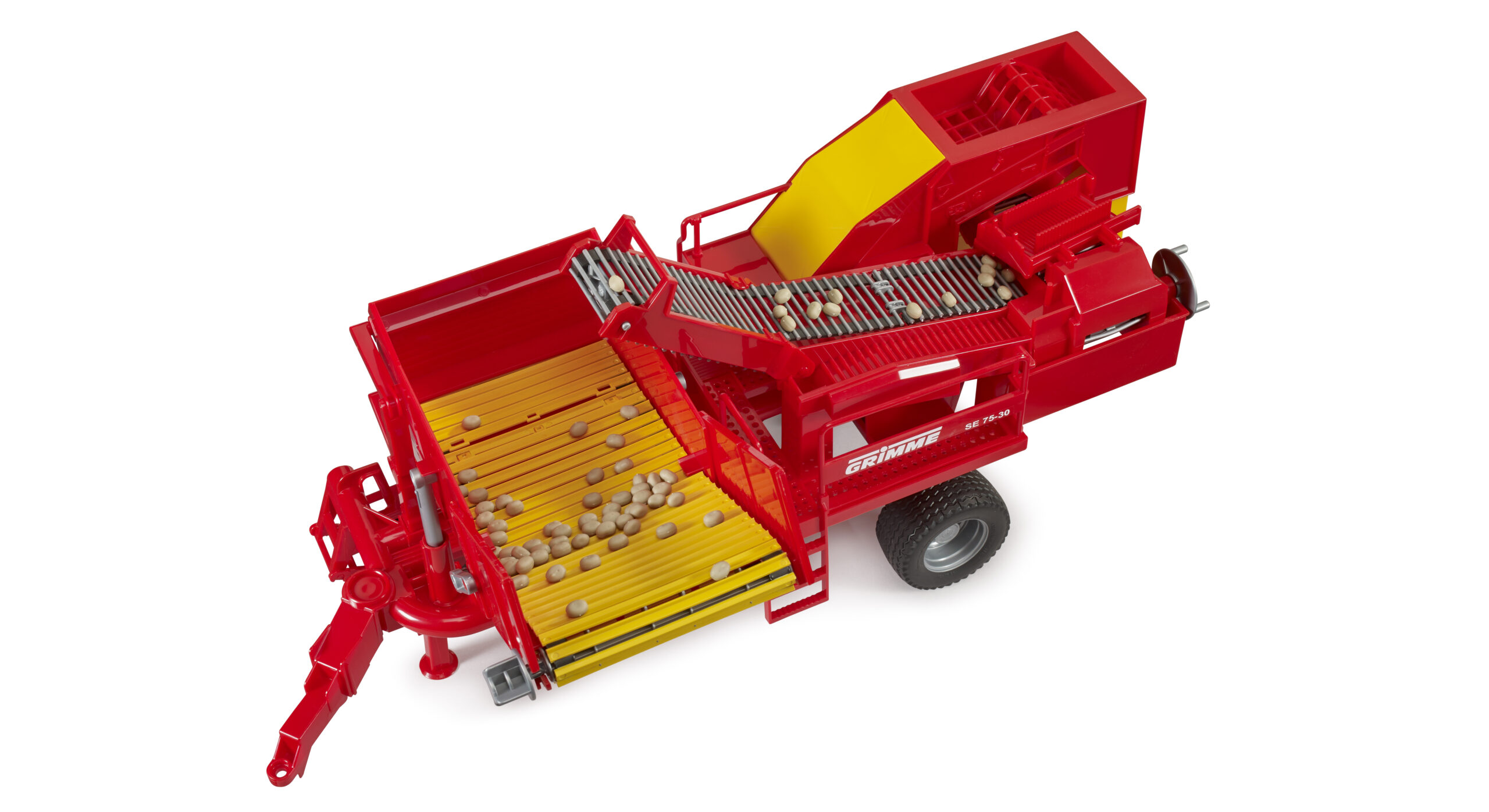 Bruder Grimme SE75-30 Potato Digger w/ 80 Imitation Potatoes - Image 3