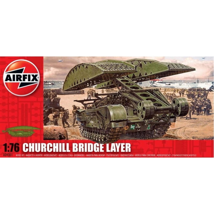 Churchill Bridge Layer 1/76 Dis Kit Airfix A04301