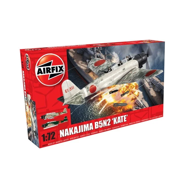 Nakajima B5N2 'Kate' 1/72 Kit Airfix A04058