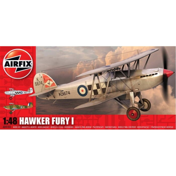 Hawker Fury I 1/48 Dis Kit Airfix A04103