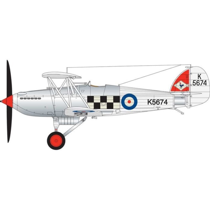 Hawker Fury I 1/48 Dis Kit Airfix A04103