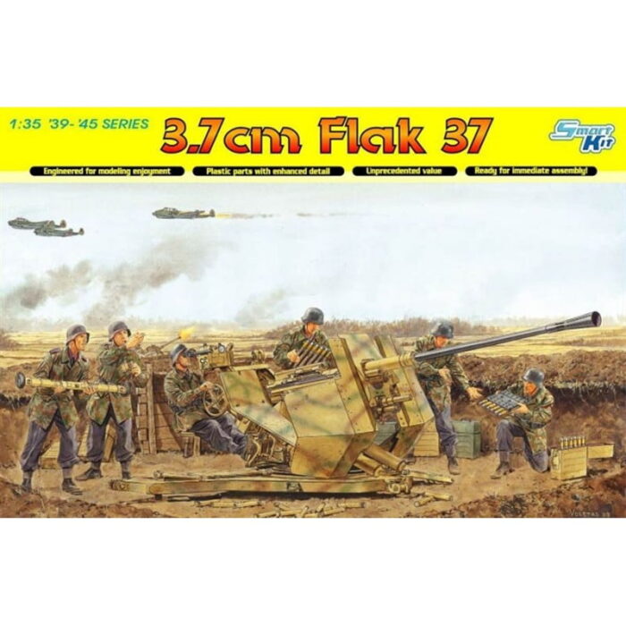1/35 3.7Cm Flak 37 (Smart Kit)