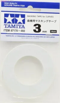 Masking Tape For Curves 3Mm Tamiya