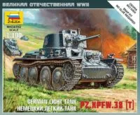 German 38T Tank 1/100 Scale Kit