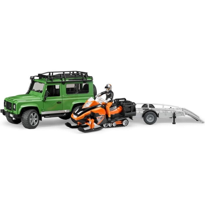 Bruder Jeep Wrangler Unlimited Rubicon Police Vehicle With Policeman And Accessories 2594