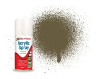 86 Light Olive Matt Humbrol - 150Ml Acrylic Spray Paint DIS
