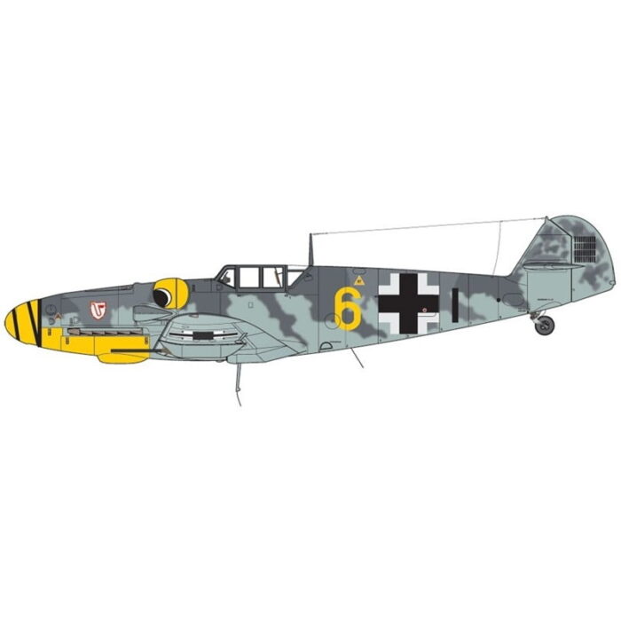 Messerschmitt Bf109G-6 1/72 Kit Airfix A02029A