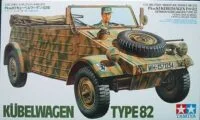 German Kubelwagen Type 82 Assembly Kit Scale - 1/35Th
