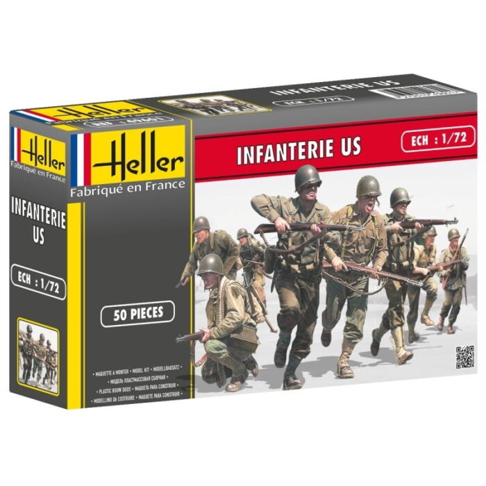 1/72-Infanterie Us Kit Heller 49601