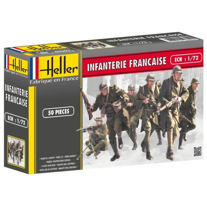 1/72-Infanterie Francaise Kit Heller 49602