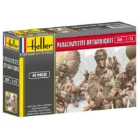 1/72-Parachutistes Britanniques Kit Heller 49623