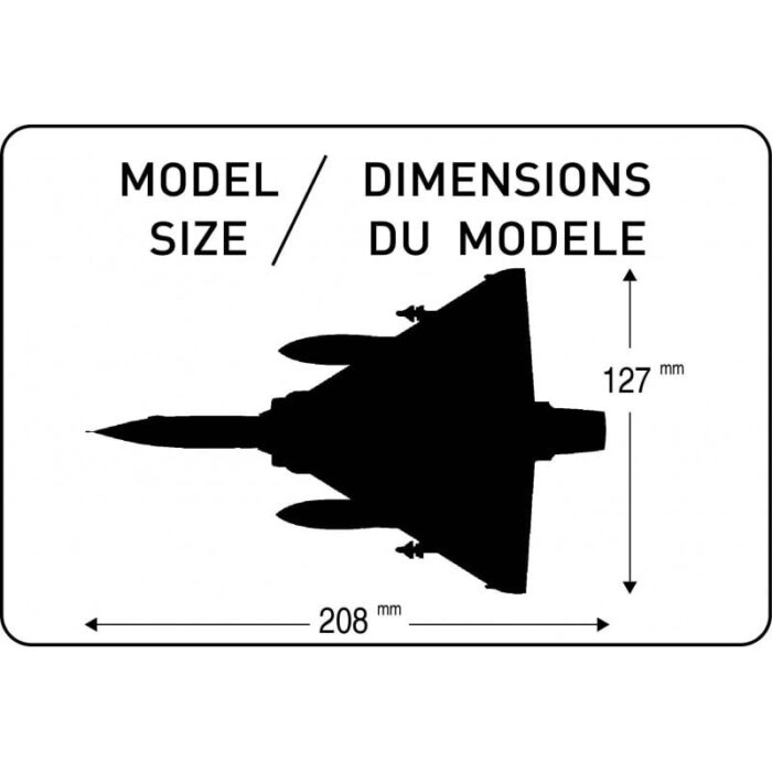 Mirage 2000 N 1/72 Kit Heller 80321