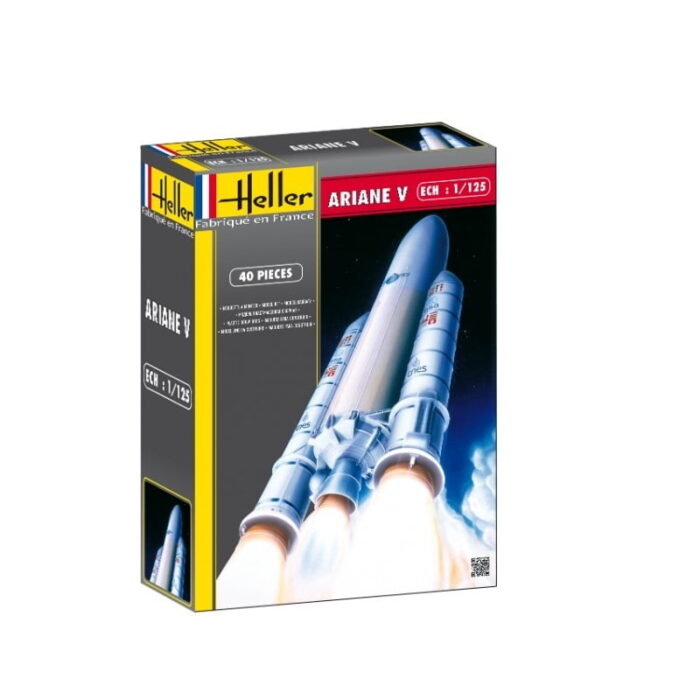 Ariane V Spaceship 1/125 Rocket Kit Heller 80441