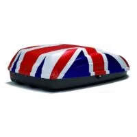 Brexit Uk Flag Car Roof Box Kronos 240 Litre Capacity (Lockable) Roofbox