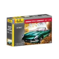 Jaguar Type E 1/24 3L8 Ots Cabriolet Kit Heller 80719