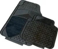 Apollo Black Rubber Mat Set Cosmos