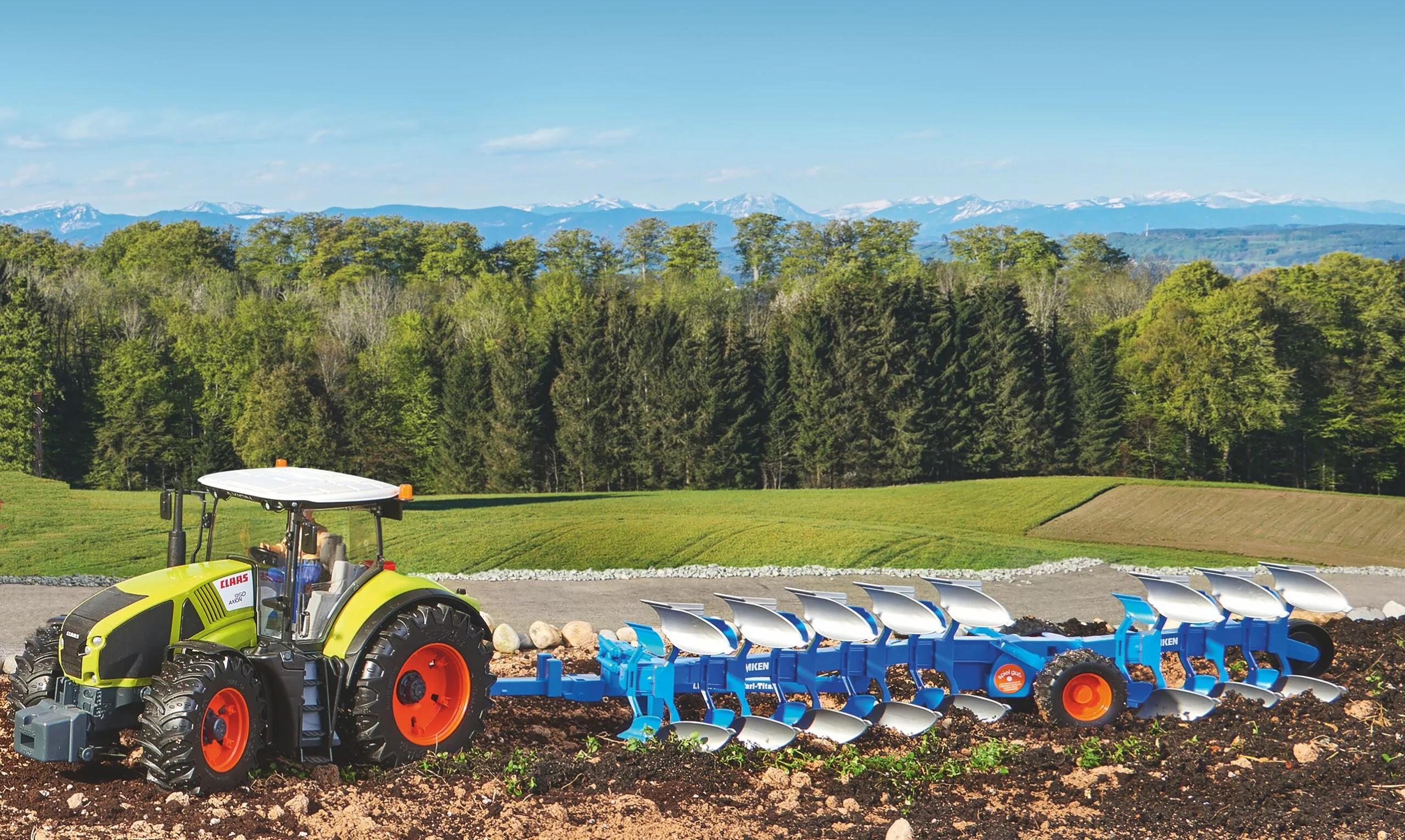 Bruder LEMKEN Semi-Mounted Reversible Plough Vari-Titan - Image 4