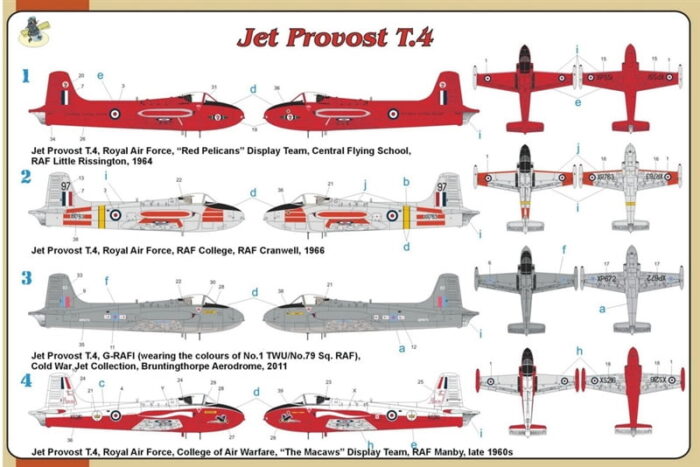 Jet Provost T.4 1/48 Kit