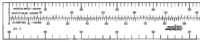 Pilot Aviation Scale Ruler