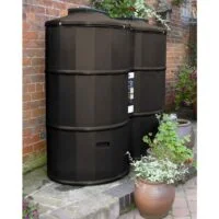 1500 Litre Rain Water Tank Brown.