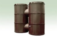 1200 Litre Doblo Rain Water Tank Brown,