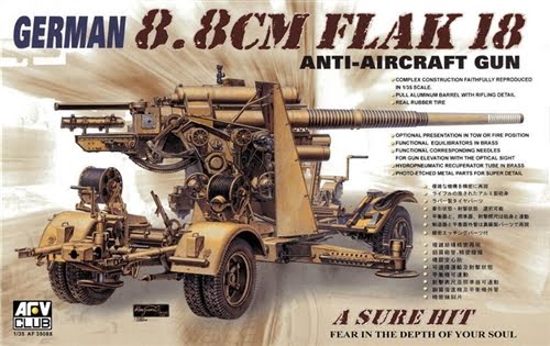 Flak 88M Aag Pbond 1/35 Model Kit