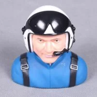 Fms Pilot Yak/Sbach/Pitts/E300 (Lx87Mm,Wx84Mm,Hx54Mm)