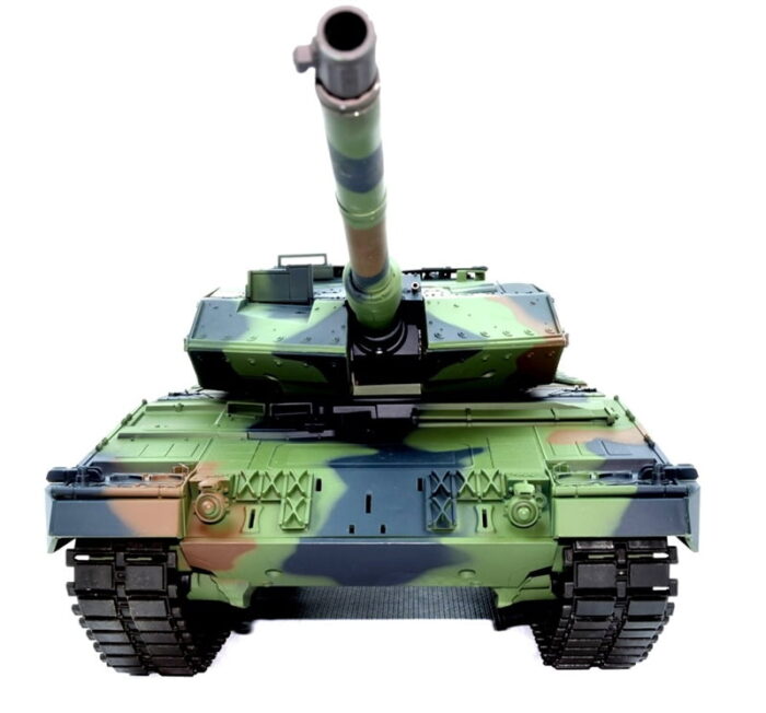 Remote Rc 1/16 Heng Long German Leopard Ii A6 Bb Firing Rc Tank With Smoke And Sound - 2.4Ghz Version