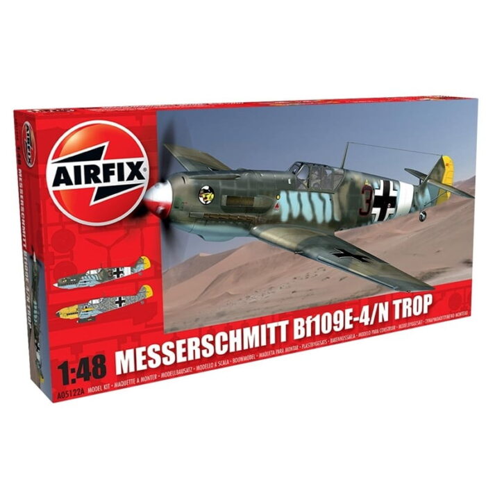 Bf109E Tropic 1/48 Dis Kit Airfix A05122A