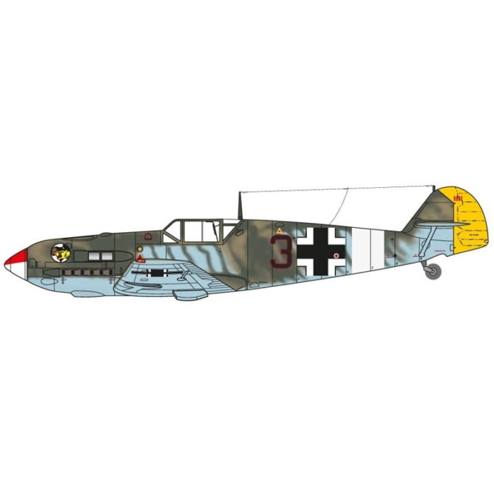 Bf109E Tropic 1/48 Dis Kit Airfix A05122A