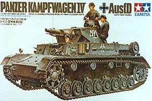 German Pzkpw Iv Ausf. D Assembly Kit Scale - 1/35Th