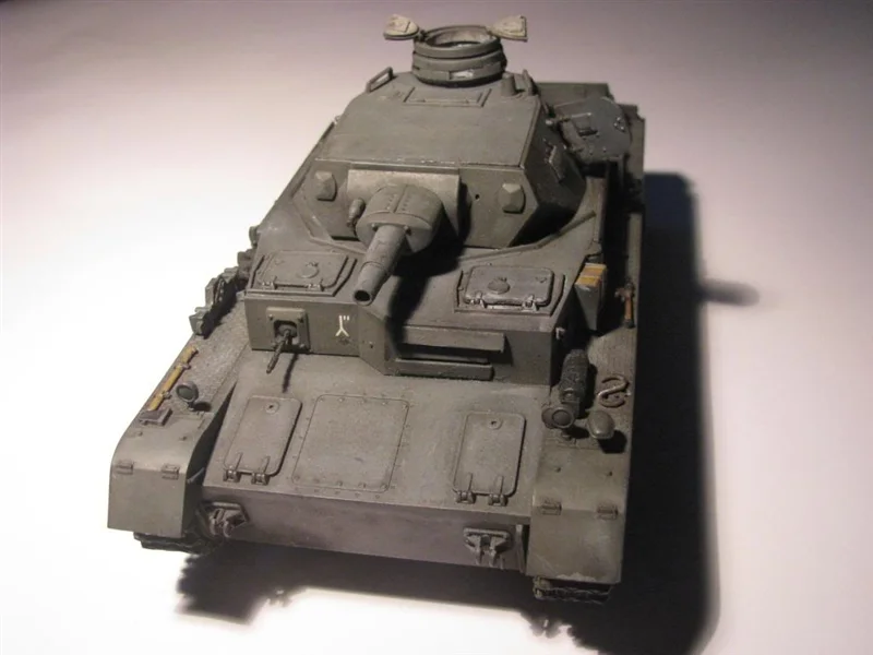 German Pzkpw Iv Ausf. D Assembly Kit Scale - 1/35Th