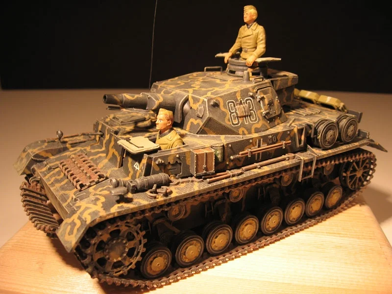 German Pzkpw Iv Ausf. D Assembly Kit Scale - 1/35Th