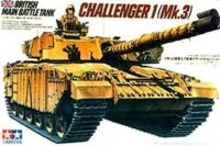 British Challenger 1 Mk.3 Assembly Kit Scale - 1/35Th