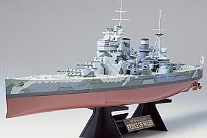 Hms Prince Of Wales Assembly Kit Scale - 1/350Th