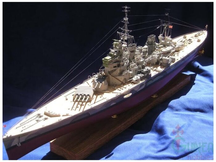 Hms Prince Of Wales Assembly Kit Scale - 1/350Th