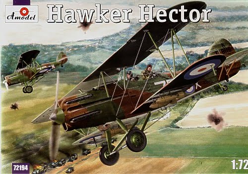 Hawker Hector Kit Plastic Kit 1/72