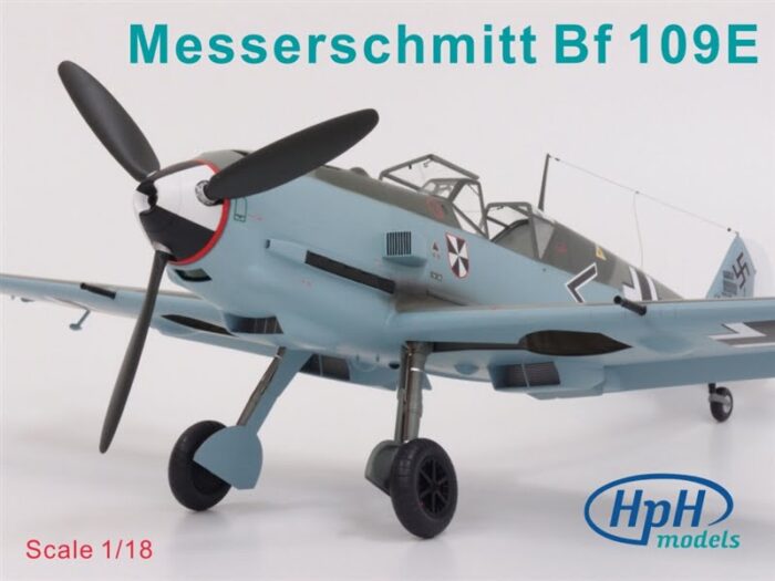 Messerschmitt Bf 109E 1/18 Resin Kit ME109 HPH Models