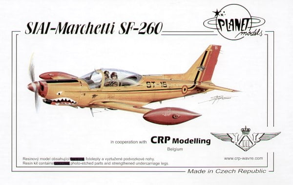 Siai-Marchetti Sf260 (Belgian Air Force) 1/48 Resin Kit Planet Models