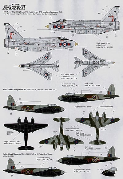 Raf 23 Squadron 1943 To 1990 1/48
