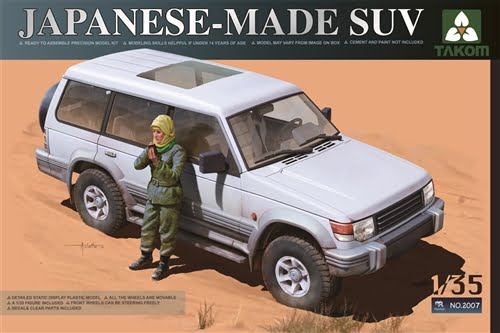 Japanese-Made Suv 1/35 Kit