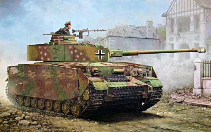 Pzkpfw Iv Ausf J German Med Tank 1/16 Kit Trumpeter 00921