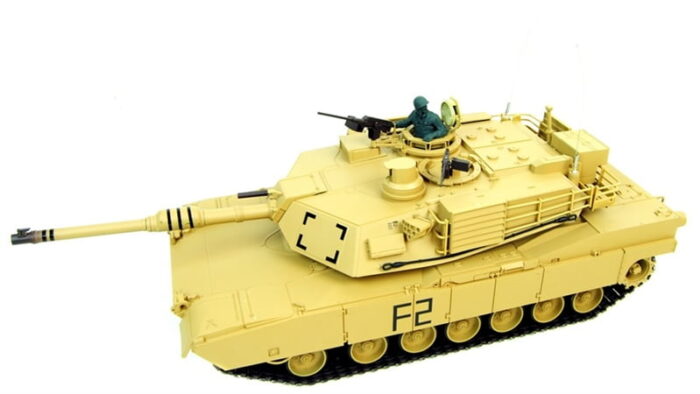 Remote 1/16 M1A2 Abrams Rc Tank With Smoke, Sound And Bb Gun - 2.4Ghz Version heng Long