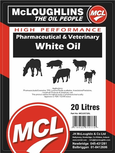 Pharmaceutical And Veterinary White Oil 20Lt