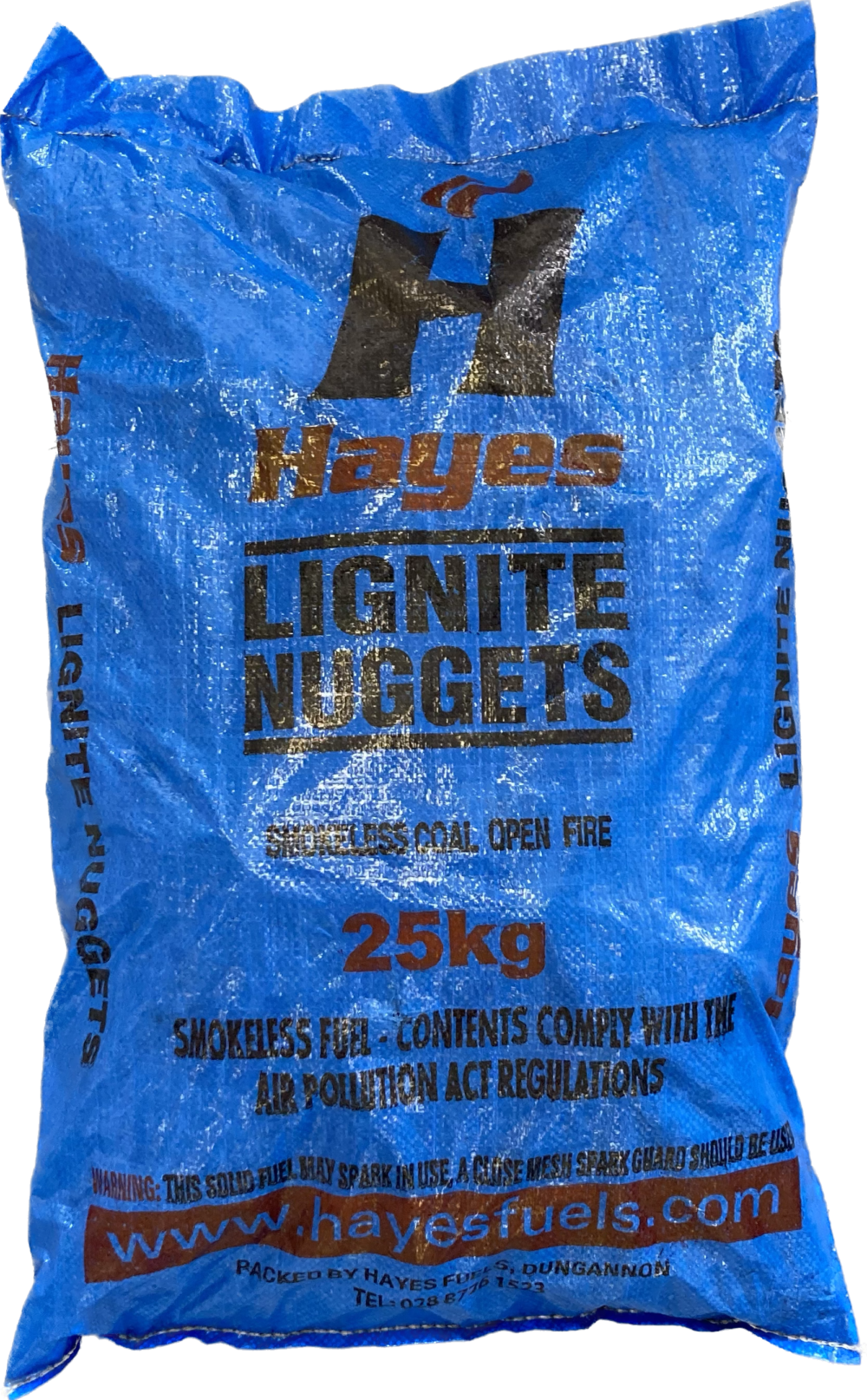 Pallet Of Smokeless Coal Lignite Nuggets (1000KG TOTAL) - Popular In Stoves