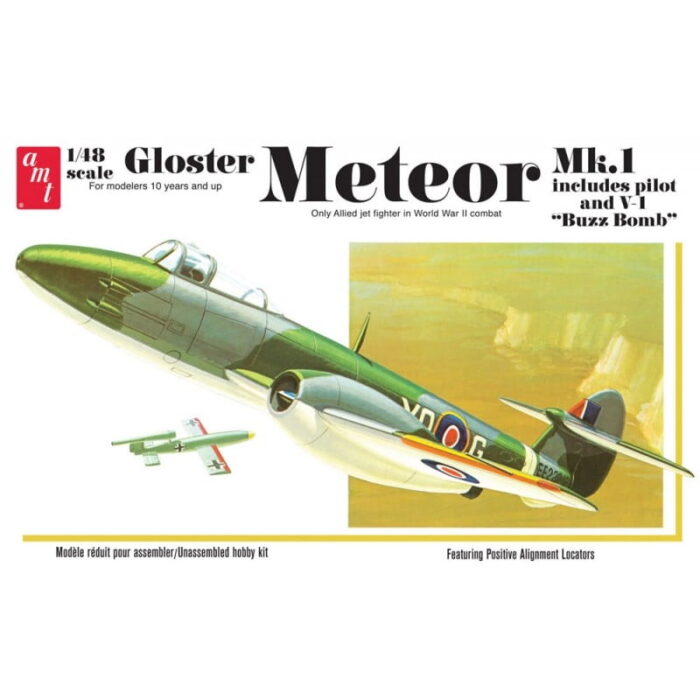 1/48 Gloster Metor Mk-1 Fighter Jet Amt
