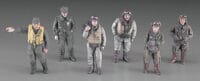 1/72 WWII Pilot Figure Set Hasegawa