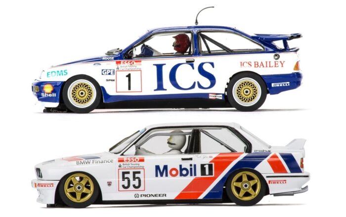 Touring Car Legends Twinpack - Ford Sierra RS500 and BMW E30 1/32 Scale