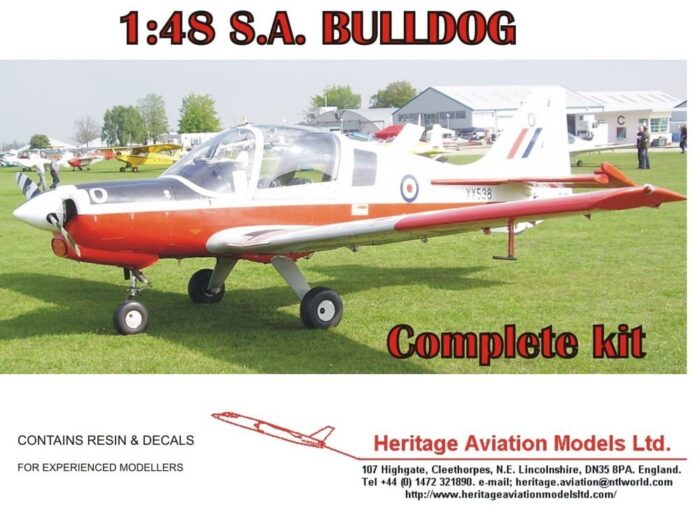 Scottish Aviation Bulldog 1/48 Scale